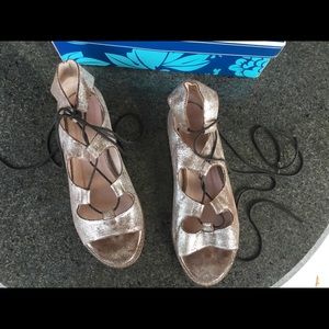 Seychelles Pewter Sandals
